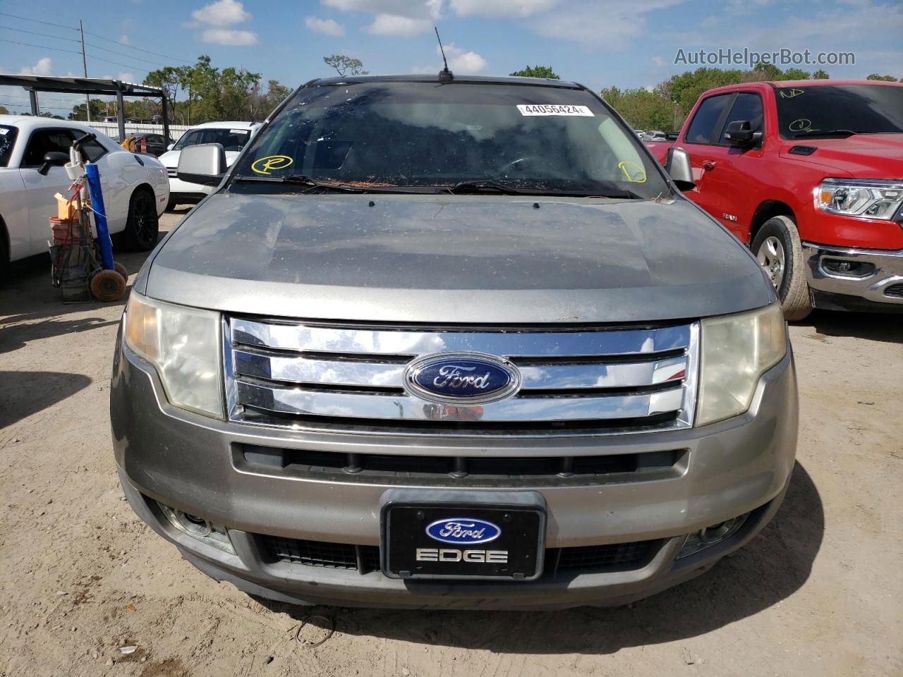 2008 Ford Edge Limited Silver vin: 2FMDK49CX8BB36187