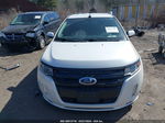 2014 Ford Edge Sport White vin: 2FMDK4AK8EBA84993