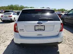 2014 Ford Edge Se White vin: 2FMDK4GC7EBB38669