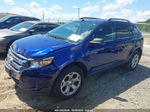 2014 Ford Edge Se Blue vin: 2FMDK4GCXEBA03203