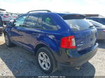 2014 Ford Edge Se Blue vin: 2FMDK4GCXEBA03203