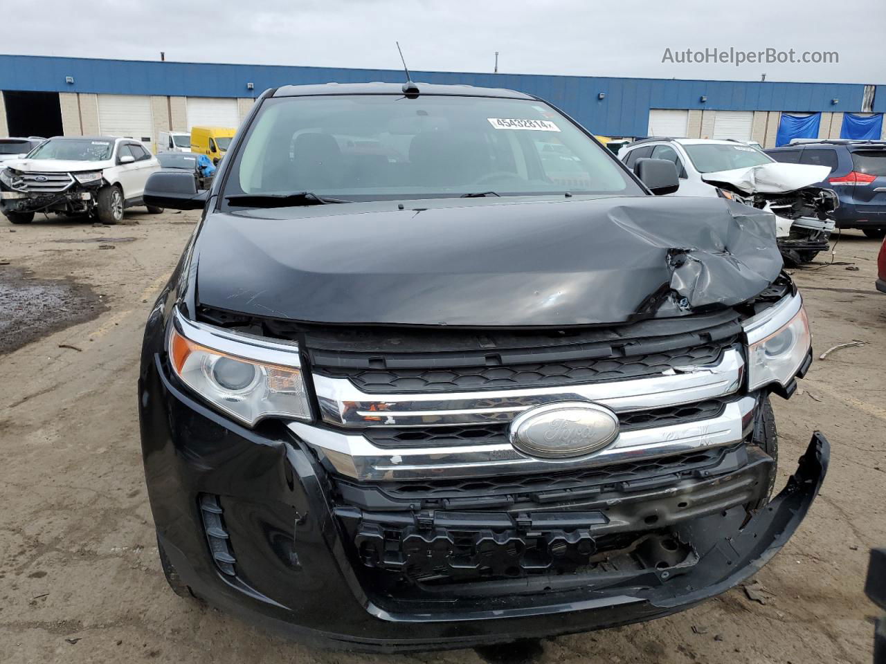 2014 Ford Edge Se Black vin: 2FMDK4GCXEBA15822