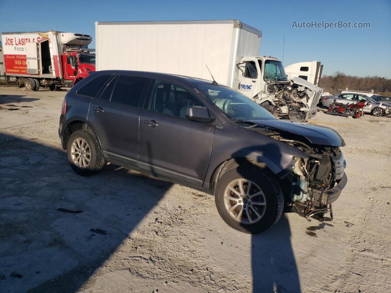 2010 Ford Edge Sel Gray vin: 2FMDK4JC0ABA45141