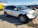 2010 Ford Edge Sel Silver vin: 2FMDK4JC0ABB05547