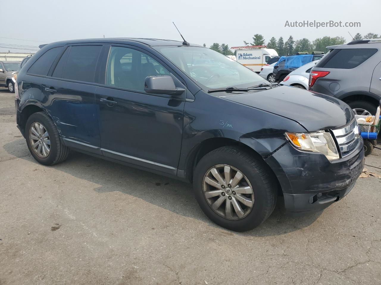 2010 Ford Edge Sel Синий vin: 2FMDK4JC0ABB11655