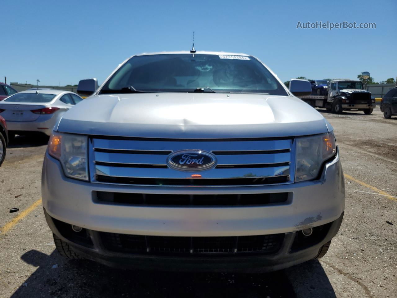 2010 Ford Edge Sel Silver vin: 2FMDK4JC0ABB59401