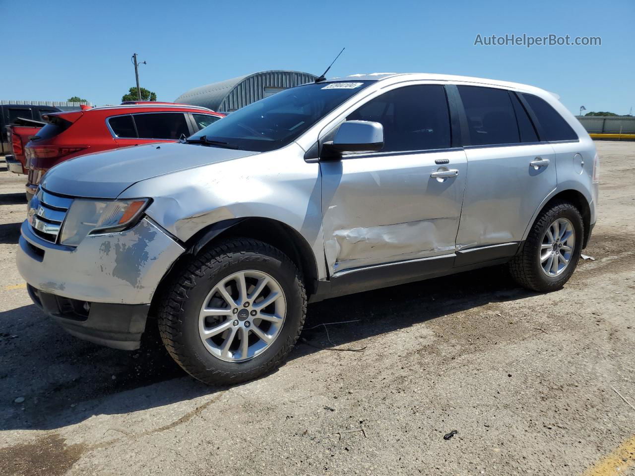 2010 Ford Edge Sel Silver vin: 2FMDK4JC0ABB59401