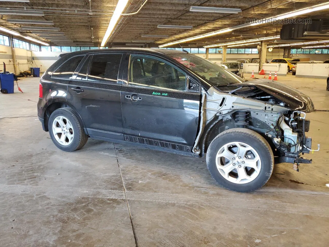 2014 Ford Edge Sel Blue vin: 2FMDK4JC0EBA23520