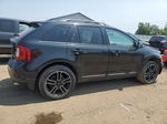 2014 Ford Edge Sel Черный vin: 2FMDK4JC0EBA40883