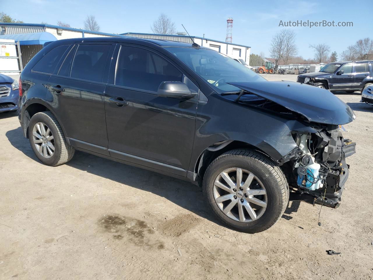 2014 Ford Edge Sel Black vin: 2FMDK4JC0EBB26999