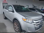 2014 Ford Edge Sel Silver vin: 2FMDK4JC0EBB33628