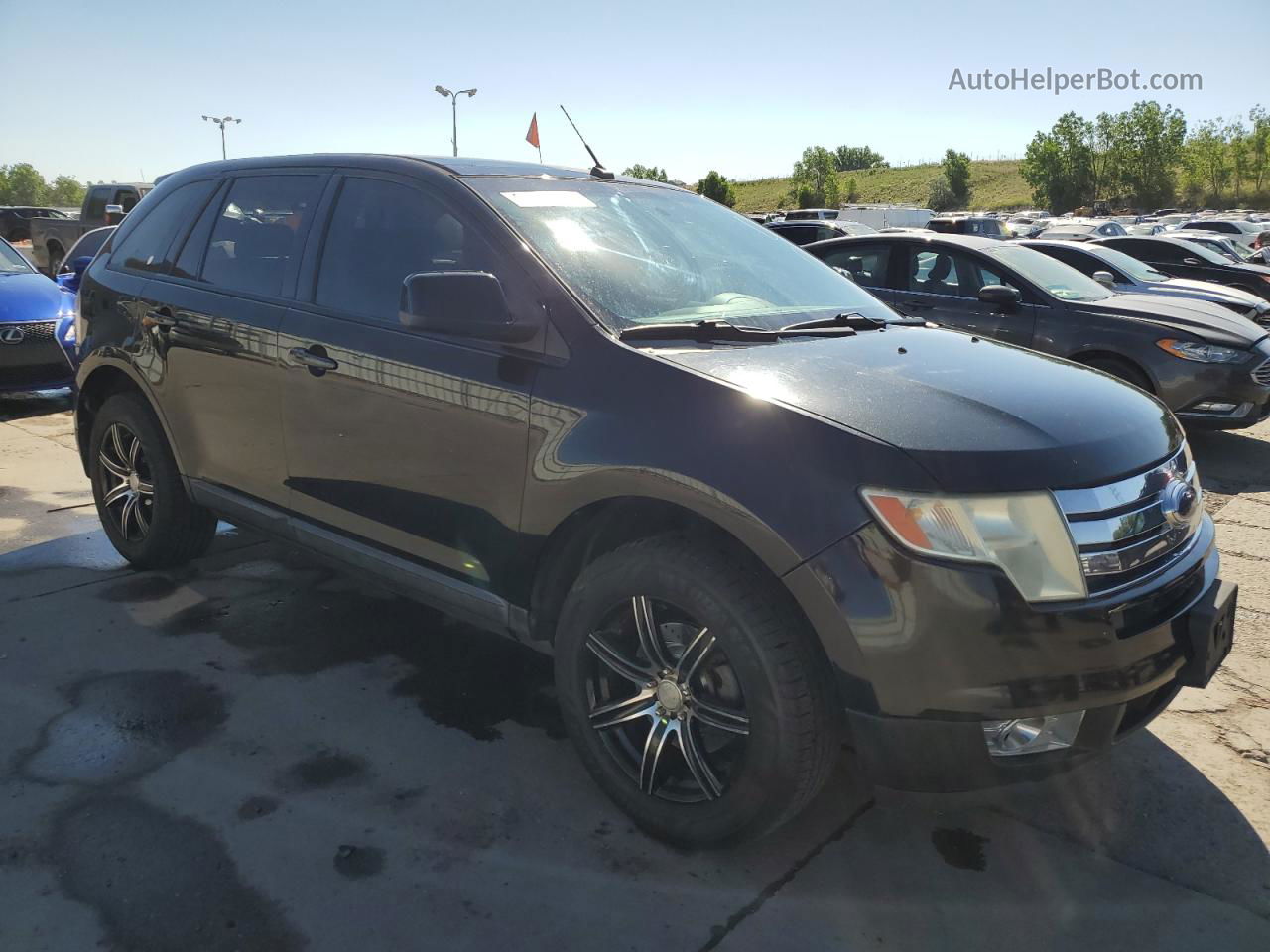 2010 Ford Edge Sel Black vin: 2FMDK4JC1ABA57461