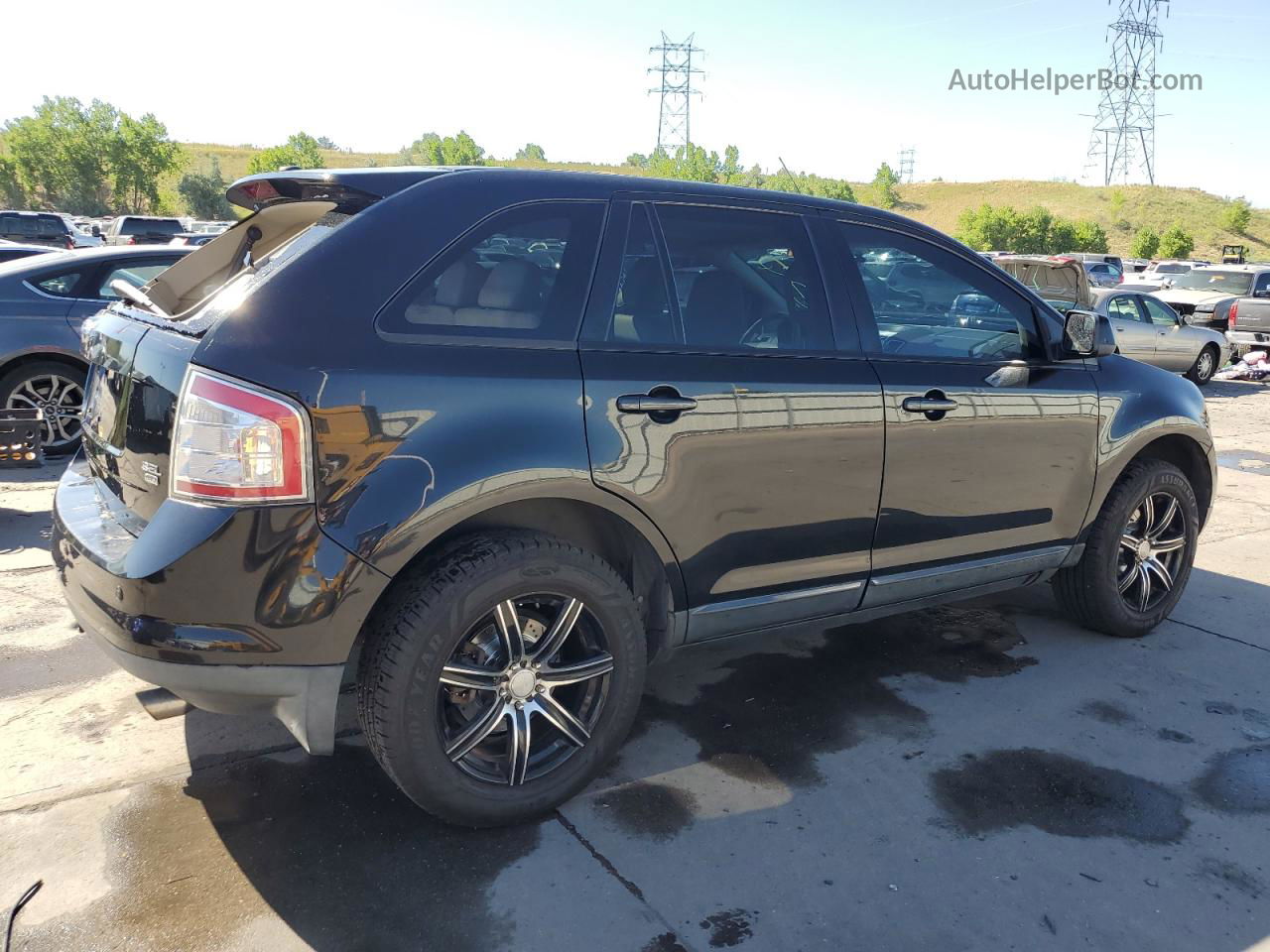 2010 Ford Edge Sel Black vin: 2FMDK4JC1ABA57461