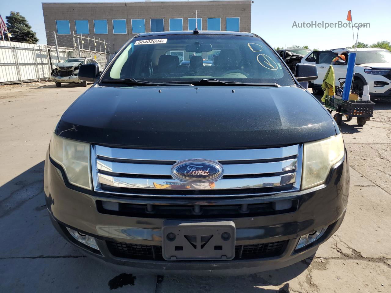 2010 Ford Edge Sel Black vin: 2FMDK4JC1ABA57461