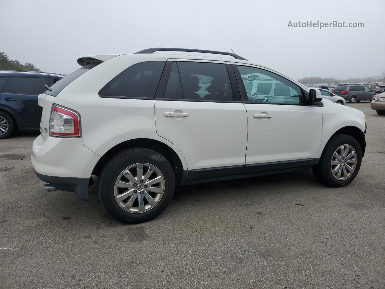 2010 Ford Edge Sel White vin: 2FMDK4JC1ABA89729