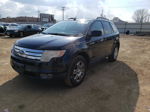 2010 Ford Edge Sel Черный vin: 2FMDK4JC1ABB55650