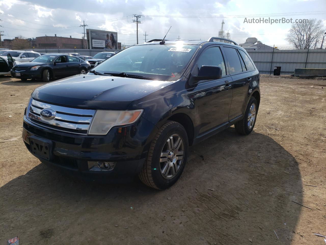 2010 Ford Edge Sel Black vin: 2FMDK4JC1ABB55650