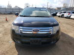 2010 Ford Edge Sel Черный vin: 2FMDK4JC1ABB55650