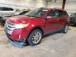 2014 Ford Edge Sel Red vin: 2FMDK4JC1EBA59975