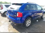 2014 Ford Edge Sel Blue vin: 2FMDK4JC1EBB53645