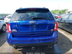 2014 Ford Edge Sel Blue vin: 2FMDK4JC1EBB53645