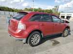 2010 Ford Edge Sel Red vin: 2FMDK4JC2ABA30348