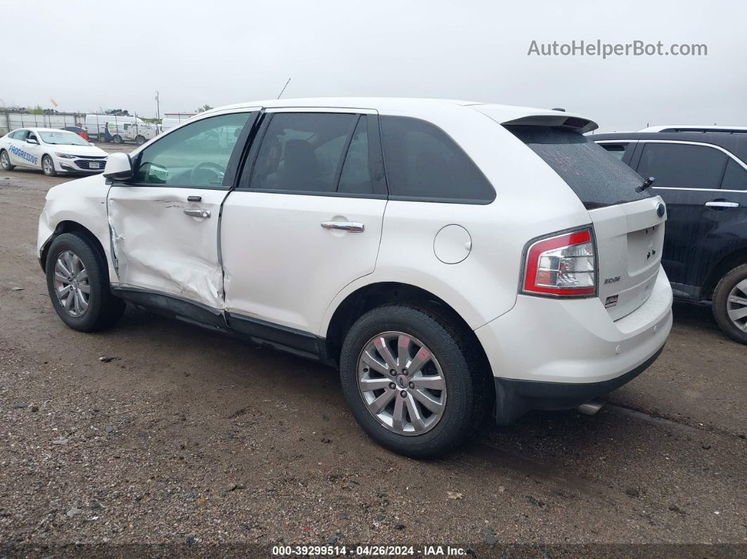 2010 Ford Edge Sel White vin: 2FMDK4JC2ABA73815