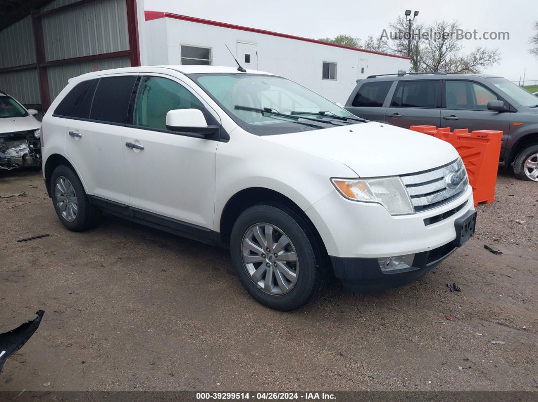 2010 Ford Edge Sel White vin: 2FMDK4JC2ABA73815