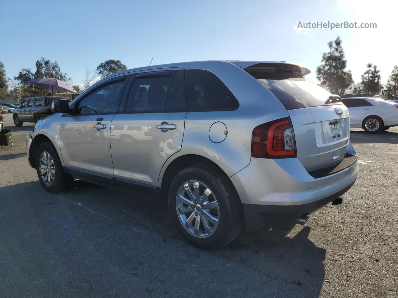 2010 Ford Edge Sel Silver vin: 2FMDK4JC2ABB75423