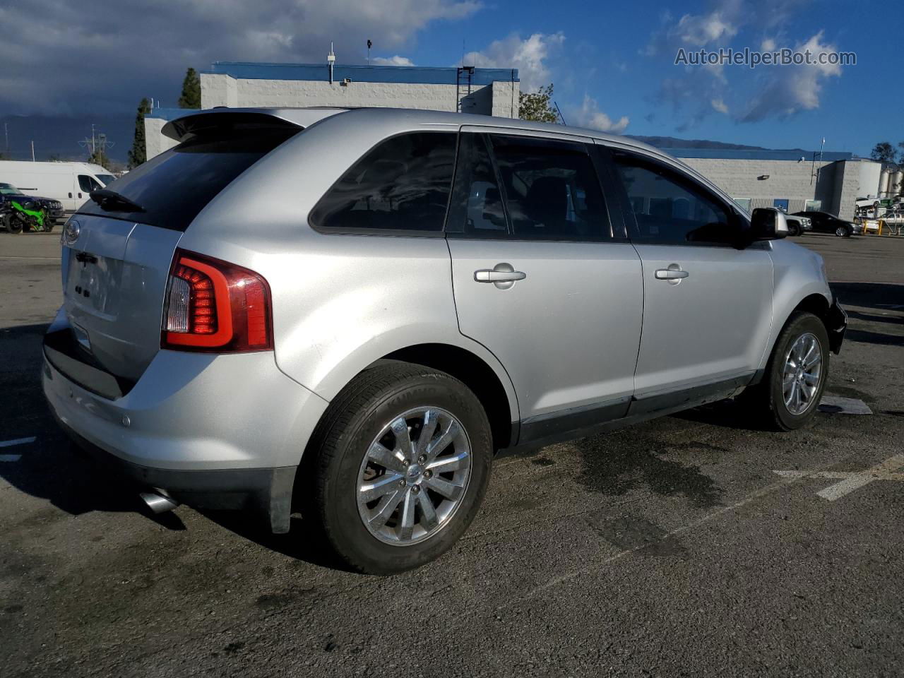 2010 Ford Edge Sel Silver vin: 2FMDK4JC2ABB75423