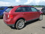 2014 Ford Edge Sel Red vin: 2FMDK4JC2EBA22191