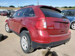 2014 Ford Edge Sel Red vin: 2FMDK4JC2EBA79068