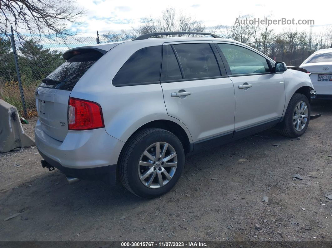 2014 Ford Edge Sel Silver vin: 2FMDK4JC2EBB36899