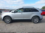 2014 Ford Edge Sel Silver vin: 2FMDK4JC2EBB36899