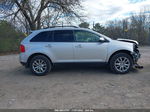 2014 Ford Edge Sel Silver vin: 2FMDK4JC2EBB36899