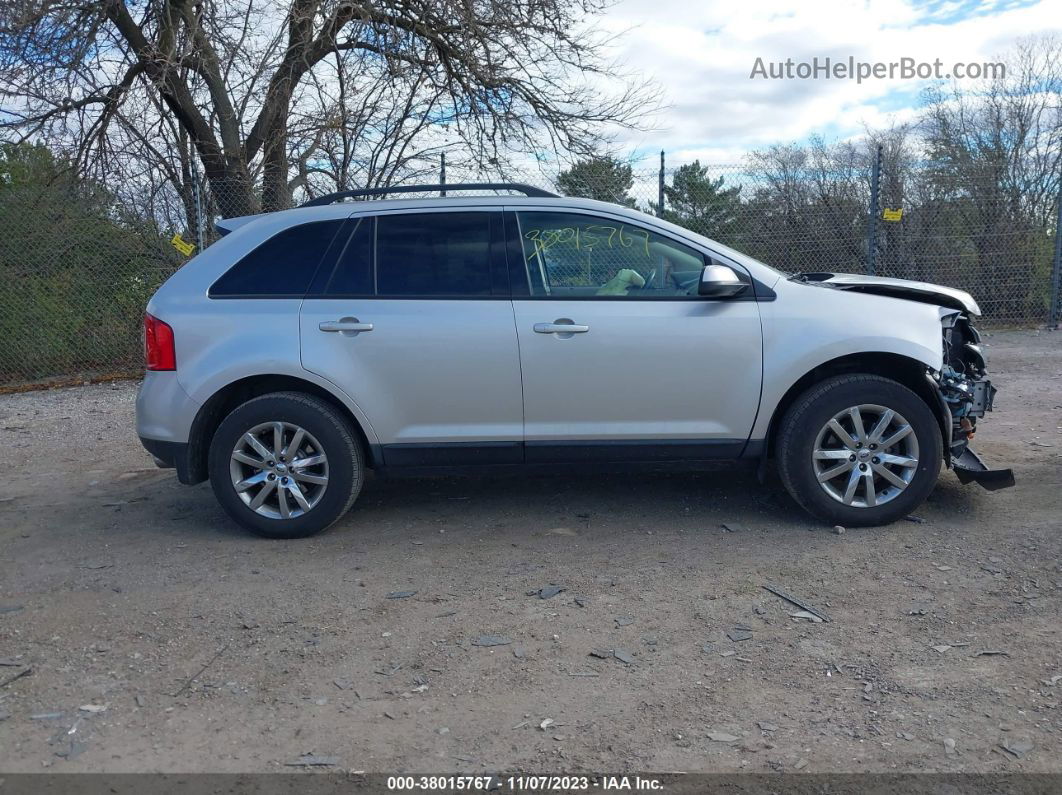 2014 Ford Edge Sel Silver vin: 2FMDK4JC2EBB36899