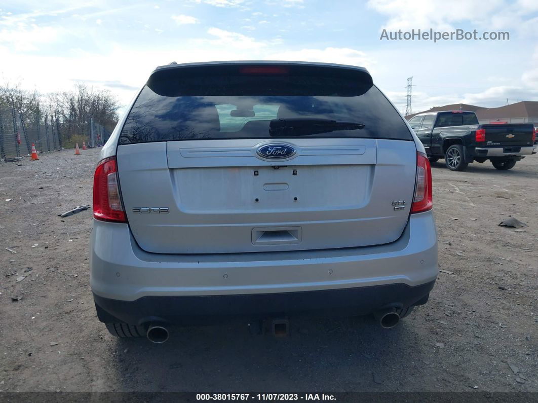 2014 Ford Edge Sel Silver vin: 2FMDK4JC2EBB36899