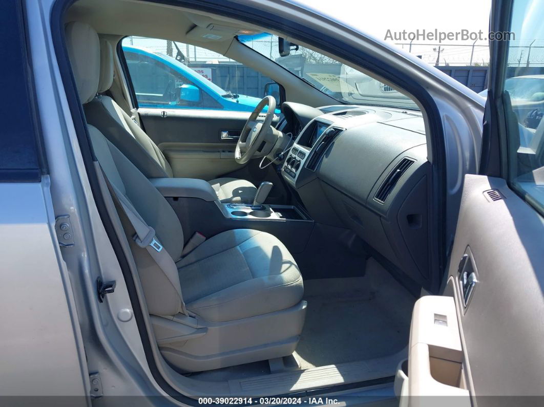 2010 Ford Edge Sel Silver vin: 2FMDK4JC3ABA15650