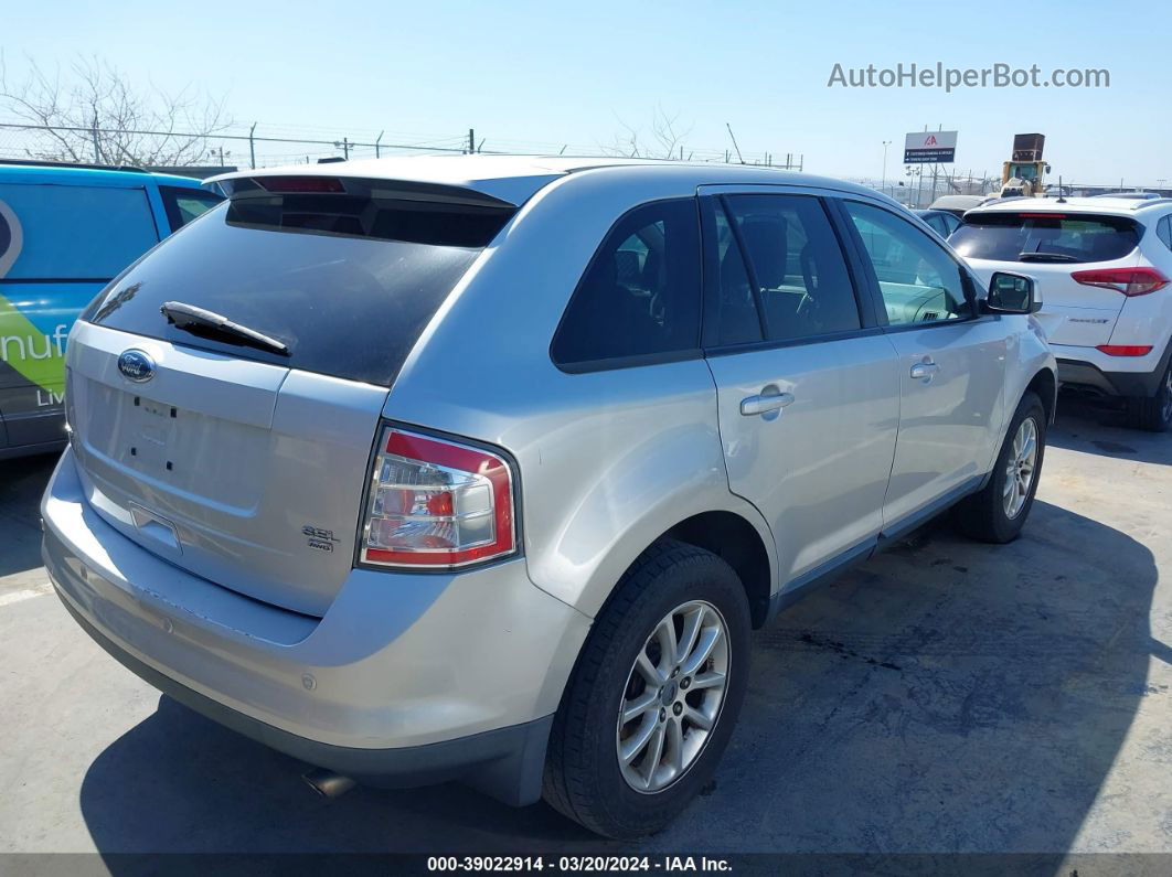 2010 Ford Edge Sel Silver vin: 2FMDK4JC3ABA15650