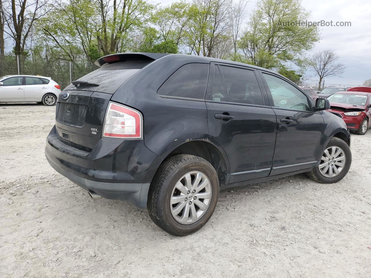 2010 Ford Edge Sel Black vin: 2FMDK4JC3ABA63553