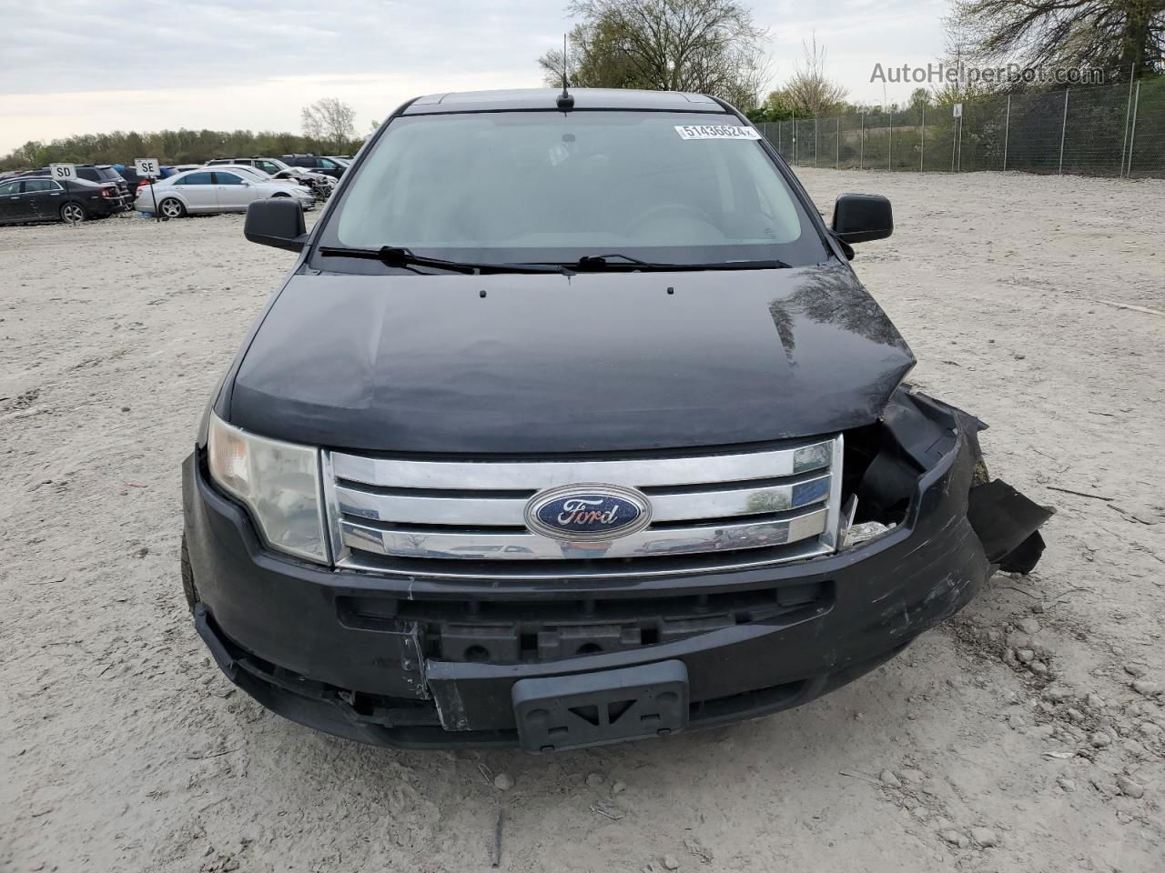 2010 Ford Edge Sel Black vin: 2FMDK4JC3ABA63553