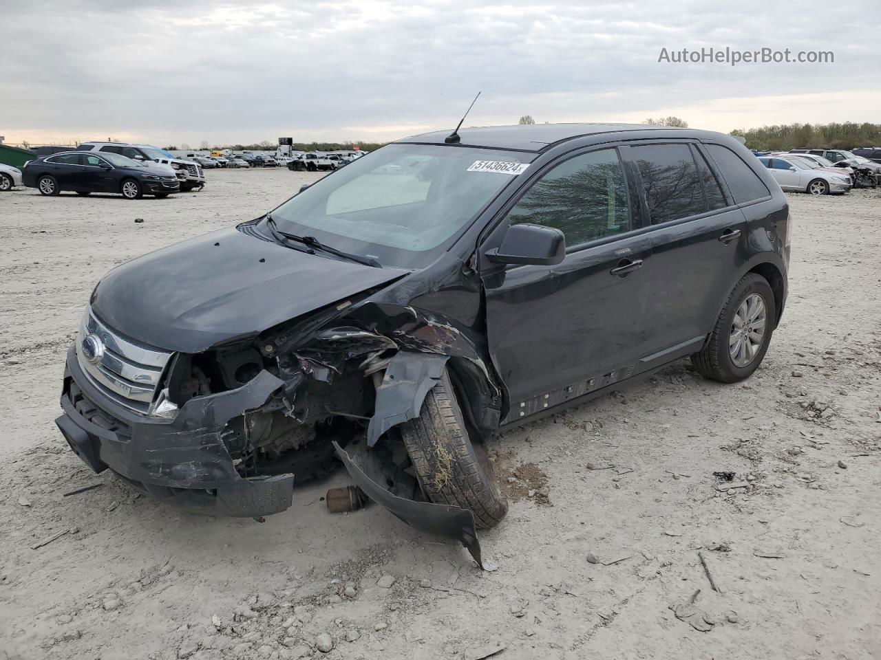 2010 Ford Edge Sel Black vin: 2FMDK4JC3ABA63553