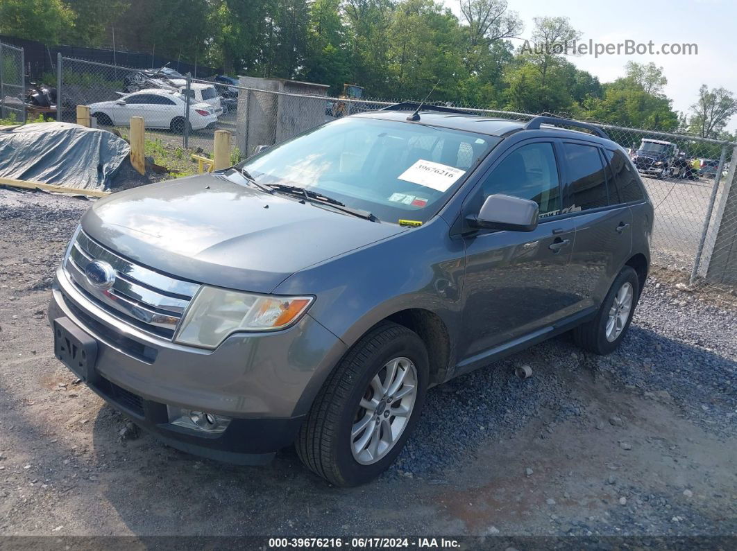 2010 Ford Edge Sel Gray vin: 2FMDK4JC3ABB26117