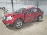 2010 Ford Edge Sel Maroon vin: 2FMDK4JC3ABB55911