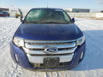 2014 Ford Edge Sel Синий vin: 2FMDK4JC3EBA10566