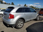 2014 Ford Edge Sel Silver vin: 2FMDK4JC3EBA47472