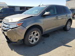 2014 Ford Edge Sel Желто-коричневый vin: 2FMDK4JC3EBA82061