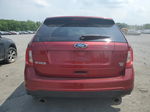 2014 Ford Edge Sel Red vin: 2FMDK4JC3EBB27323