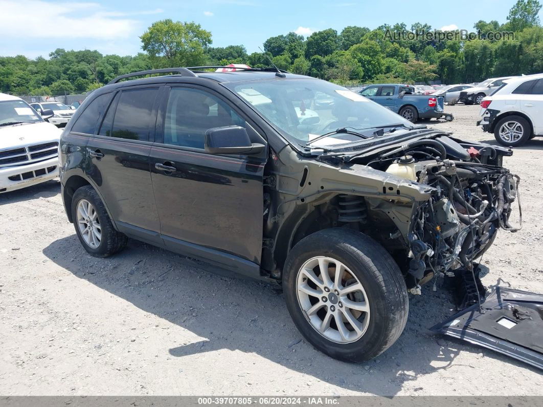 2010 Ford Edge Sel Black vin: 2FMDK4JC4ABA07301