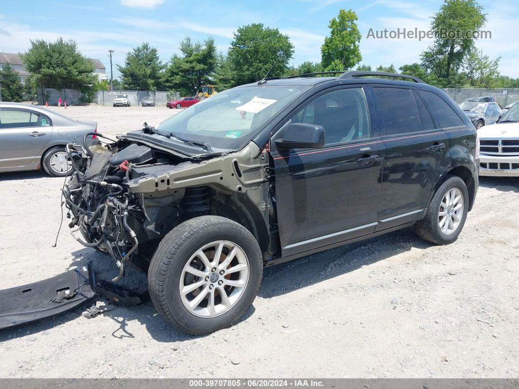 2010 Ford Edge Sel Black vin: 2FMDK4JC4ABA07301